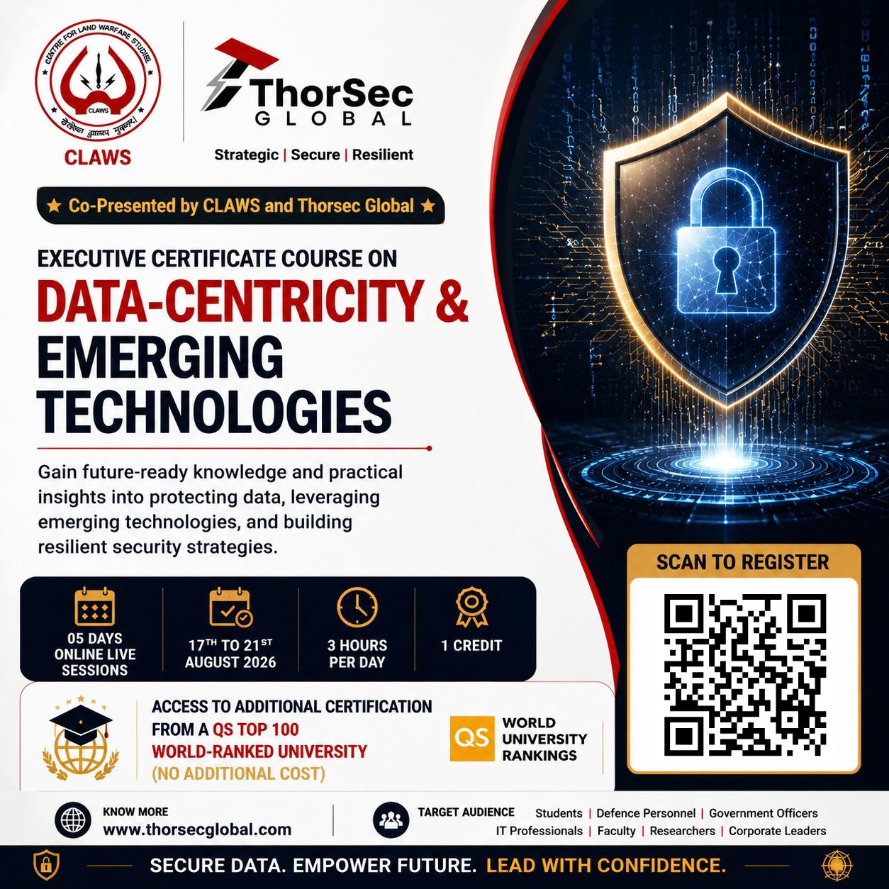 Executive Certificate Course on Data-Centricity